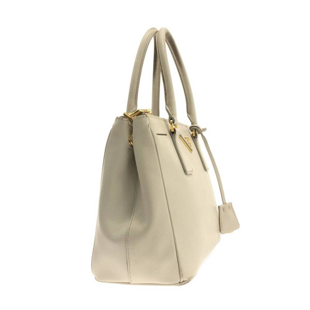 Auth Prada Galleria Small Bag White #83915P54B - Picture 2 of 14